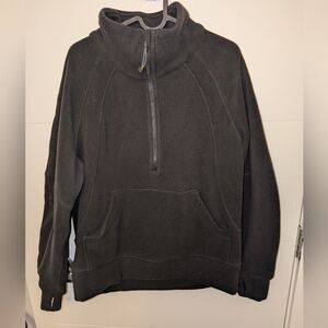 Tumbled Fleece Half Zip Scuba XS/S